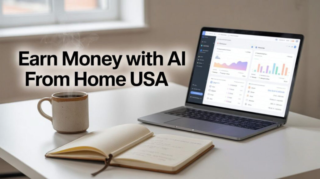 How to Earn Money Using AI Tools from Home in the USA